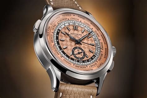 patek philippe world time salmon|patek philippe world time chronograph.